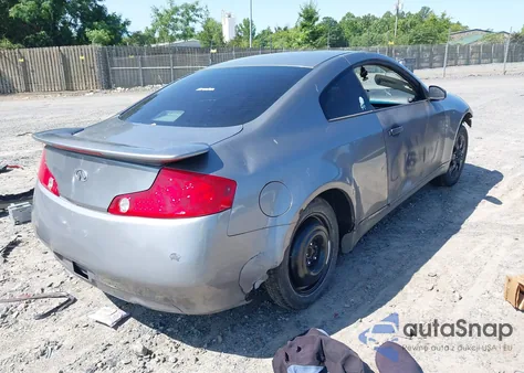 2003 Infiniti G35 из США, поврежденный, VIN JNKCV54E73M201715